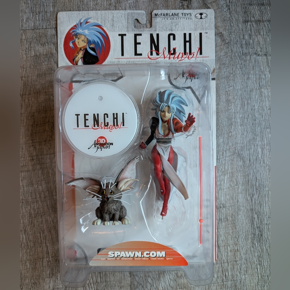 McFarlane Toys Tenchi Muyo RYOKO w/Ryo-Ohki Action Figure 2001 Unopened